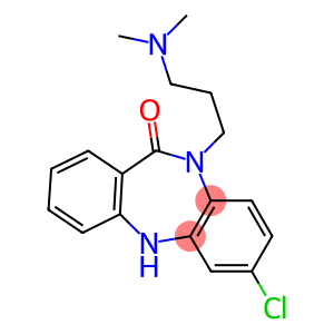 10,11-Dihydro-7-chloro-10-[3-(dimethylamino)propyl]-5H-dibenzo[b,e][1,4]diazepin-11-one