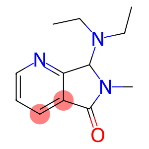 6,7-Dihydro-6-methyl-7-(diethylamino)-5H-pyrrolo[3,4-b]pyridin-5-one