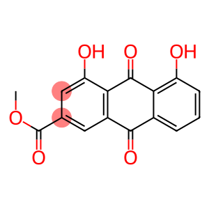 9,10-Dihydro-4,5-dihydroxy-9,10-dioxoanthracene-2-carboxylic acid methyl ester