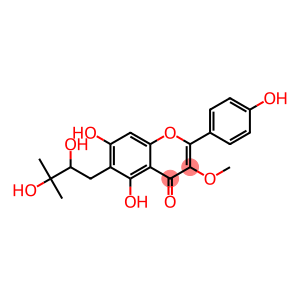 6-(2,3-Dihydroxy-3-methylbutyl)-3-methoxy-4',5,7-trihydroxyflavone