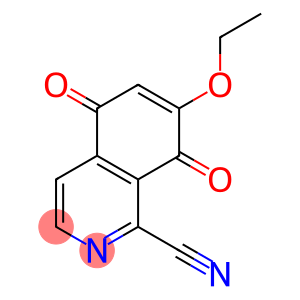 5,8-Dihydro-5,8-dioxo-7-ethoxyisoquinoline-1-carbonitrile