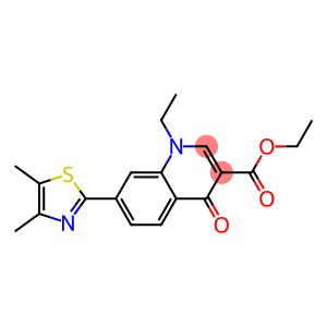 1,4-Dihydro-1-ethyl-4-oxo-7-(4,5-dimethylthiazol-2-yl)quinoline-3-carboxylic acid ethyl ester