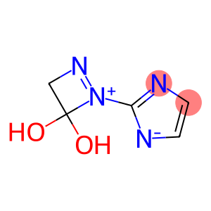 2-[(3,4-Dihydro-3,3-dihydroxy-1,2-diazet-2-ium)-2-yl]-1H-imidazol-1-ide