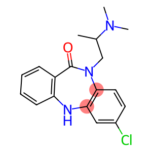 10,11-Dihydro-7-chloro-10-(2-dimethylaminopropyl)-5H-dibenzo[b,e][1,4]diazepin-11-one