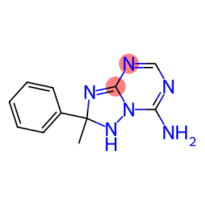 1,2-Dihydro-7-amino-2-phenyl-2-methyl[1,2,4]triazolo[1,5-a][1,3,5]triazine