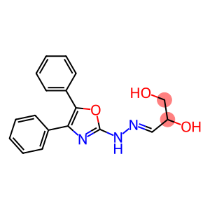 2,3-Dihydroxypropanal (4,5-diphenyloxazol-2-yl)hydrazone