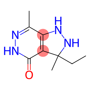 1,2-Dihydro-3,7-dimethyl-3-ethyl-3H-pyrazolo[3,4-d]pyridazin-4(5H)-one