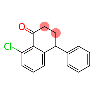3,4-Dihydro-8-chloro-4-(phenyl)naphthalen-1(2H)-one
