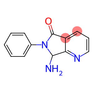 6,7-Dihydro-6-phenyl-7-amino-5H-pyrrolo[3,4-b]pyridin-5-one