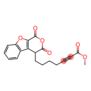 7-[(1,3-Dihydro-1,3-dioxo-4H-pyrano[3,4-b]benzofuran)-4-yl]-2-heptynoic acid methyl ester