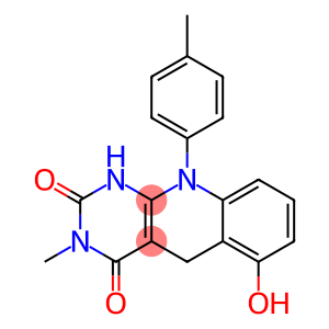 1,5-Dihydro-3-methyl-6-hydroxy-10-(p-tolyl)pyrimido[4,5-b]quinoline-2,4(3H,10H)-dione