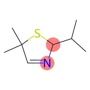 2,5-Dihydro-5,5-dimethyl-2-isopropylthiazole