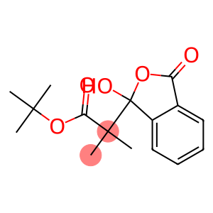 2-[(1,3-Dihydro-1-hydroxy-3-oxoisobenzofuran)-1-yl]-2-methylpropanoic acid tert-butyl ester