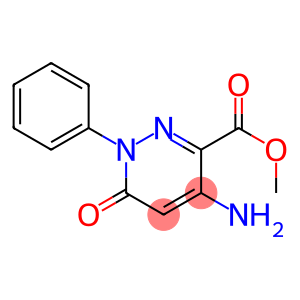 1,6-Dihydro-4-amino-6-oxo-1-(phenyl)pyridazine-3-carboxylic acid methyl ester