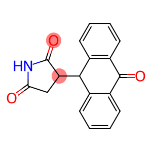 2-[(9,10-Dihydro-10-oxoanthracen)-9-yl]succinimide