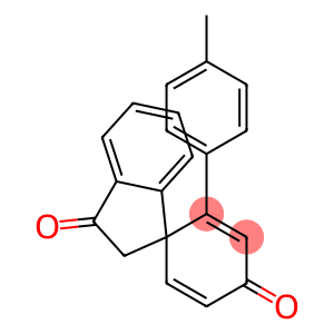 2',3'-Dihydro-2-(p-methylphenyl)spiro[cyclohexa-2,5-diene-1,1'-[1H]indene]-3',4-dione