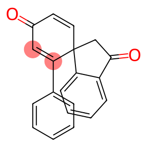 2',3'-Dihydro-2-phenylspiro[cyclohexa-2,5-diene-1,1'-[1H]indene]-3',4-dione