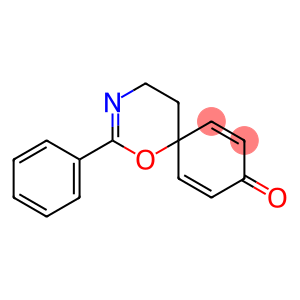 4',5'-Dihydro-2'-phenylspiro[cyclohexa-2,5-diene-1,6'-[6H-1,3]oxazin]-4-one