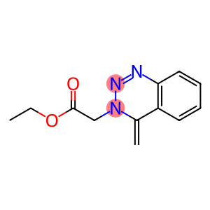 3,4-Dihydro-4-methylene-1,2,3-benzotriazine-3-acetic acid ethyl ester