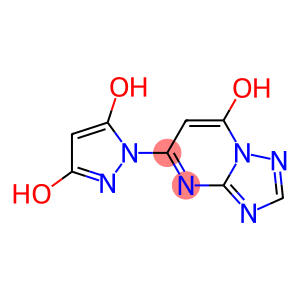 5-(3,5-Dihydroxy-1H-pyrazol-1-yl)-7-hydroxy[1,2,4]triazolo[1,5-a]pyrimidine