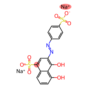 4,5-Dihydroxy-3-[(4-sulfophenyl)azo]-1-naphthalenesulfonic acid disodium salt