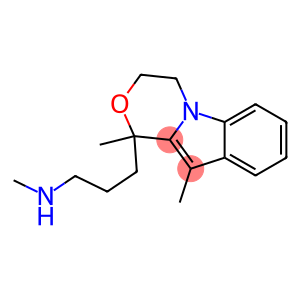 3,4-Dihydro-1,10-dimethyl-1-(3-methylaminopropyl)-1H-[1,4]oxazino[4,3-a]indole