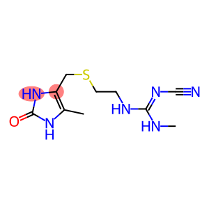 1,3-Dihydro-4-[[2-(2-cyano-3-methylguanidino)ethyl]thiomethyl]-5-methyl-2H-imidazol-2-one