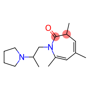 1,3-Dihydro-3,5,7-trimethyl-1-[2-(1-pyrrolidinyl)propyl]-2H-azepin-2-one