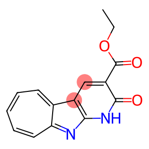 1,2-Dihydro-2-oxocyclohepta[4,5]pyrrolo[2,3-b]pyridine-3-carboxylic acid ethyl ester