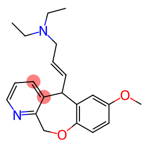 5,11-Dihydro-5-[(E)-3-diethylamino-1-propenyl]-7-methoxy[1]benzoxepino[3,4-b]pyridine