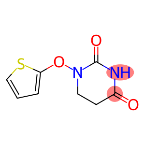 5,6-Dihydro-1-(2-thienyloxy)-2,4(1H,3H)-pyrimidinedione