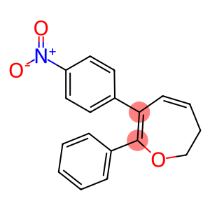 6,7-Dihydro-2-phenyl-3-(4-nitrophenyl)oxepin