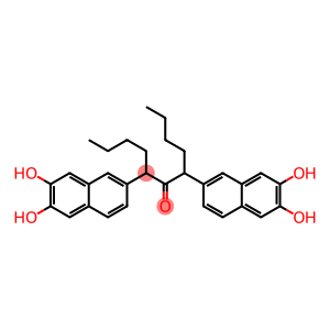 6,7-Dihydroxy-2-naphtyl(pentyl) ketone