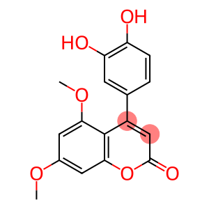 4-(3,4-Dihydroxyphenyl)-5,7-dimethoxy-2H-1-benzopyran-2-one