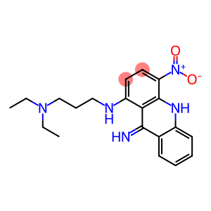 9,10-Dihydro-9-imino-4-nitro-N-[3-(diethylamino)propyl]acridin-1-amine