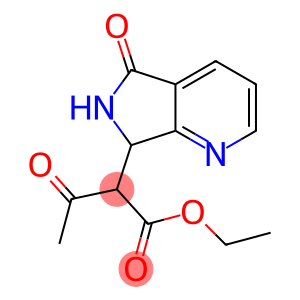 2-[(6,7-Dihydro-5-oxo-5H-pyrrolo[3,4-b]pyridin)-7-yl]-2-acetylacetic acid ethyl ester