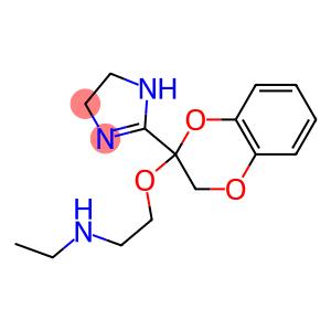 2-[[2,3-Dihydro-2-[2-(ethylamino)ethoxy]-1,4-benzodioxin]-2-yl]-4,5-dihydro-1H-imidazole