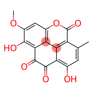 1,8-Dihydroxy-2-methoxy-6-methyl-5H-phenanthro[4,5-bcd]pyran-5,9,10-trione