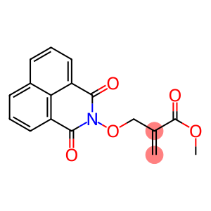 2-[[(2,3-Dihydro-1,3-dioxo-1H-benzo[de]isoquinoline)-2-yl]oxymethyl]acrylic acid methyl ester