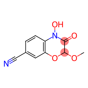 3,4-Dihydro-4-hydroxy-2-methoxy-3-oxo-2H-1,4-benzoxazine-7-carbonitrile