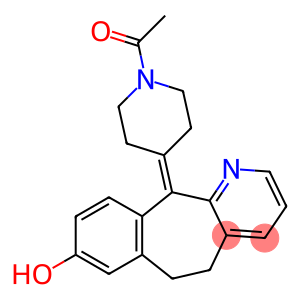 5,6-Dihydro-11-(1-acetyl-4-piperidinylidene)-11H-benzo[5,6]cyclohepta[1,2-b]pyridin-8-ol