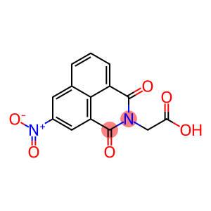 2,3-Dihydro-1,3-dioxo-5-nitro-1H-benzo[de]isoquinoline-2-acetic acid