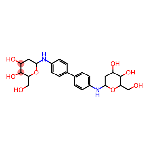 6-[(4'-{[4,5-dihydroxy-6-(hydroxymethyl)tetrahydro-2H-pyran-2-yl]amino}[1,1'-biphenyl]-4-yl)amino]-2-(hydroxymethyl)tetrahydro-2H-pyran-3,4-diol
