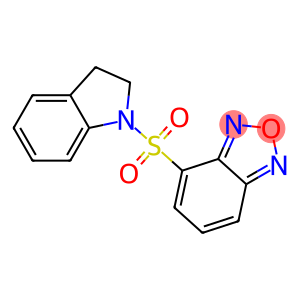 4-(2,3-dihydro-1H-indol-1-ylsulfonyl)-2,1,3-benzoxadiazole