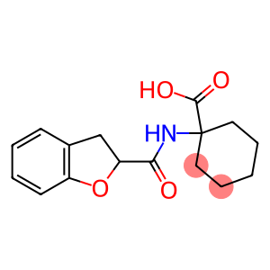 1-[(2,3-dihydro-1-benzofuran-2-ylcarbonyl)amino]cyclohexanecarboxylic acid