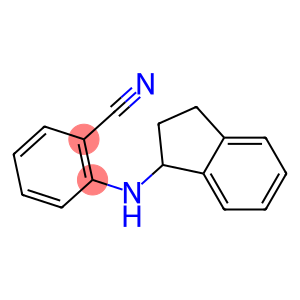 2-(2,3-dihydro-1H-inden-1-ylamino)benzonitrile