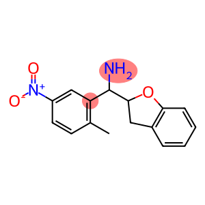 2,3-dihydro-1-benzofuran-2-yl(2-methyl-5-nitrophenyl)methanamine