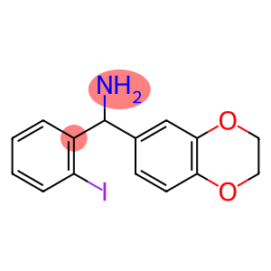 2,3-dihydro-1,4-benzodioxin-6-yl(2-iodophenyl)methanamine