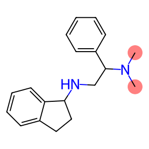 [2-(2,3-dihydro-1H-inden-1-ylamino)-1-phenylethyl]dimethylamine