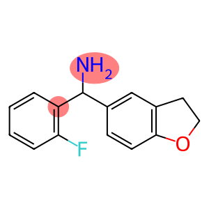 2,3-dihydro-1-benzofuran-5-yl(2-fluorophenyl)methanamine